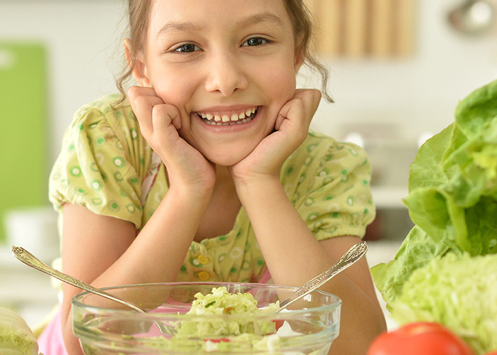 Alimentação saudável e o câncer infantil