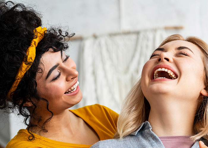 Benefícios fisiológicos da risada