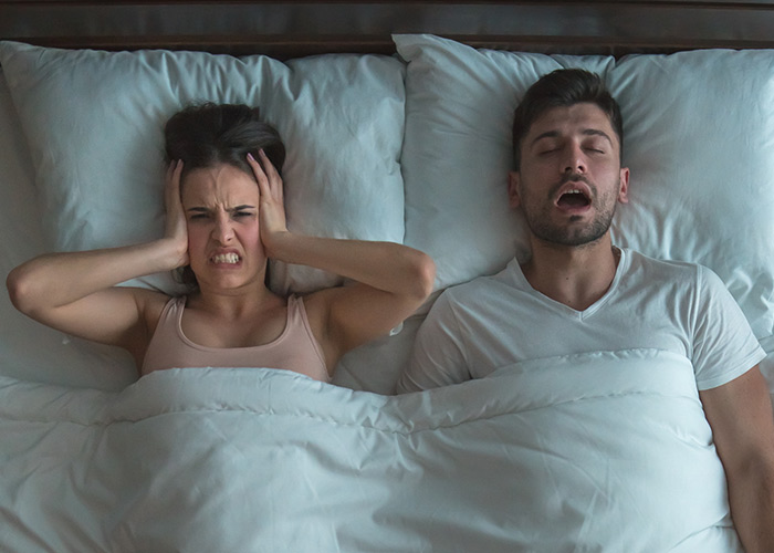 Ronco prejudica qualidade do sono