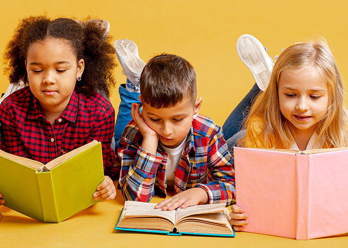 Público infantil lê livros com frequência