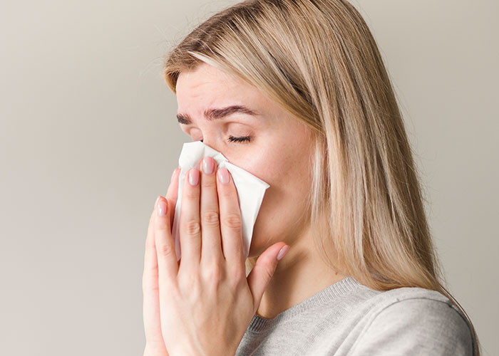 Sangramentos nasais são comuns