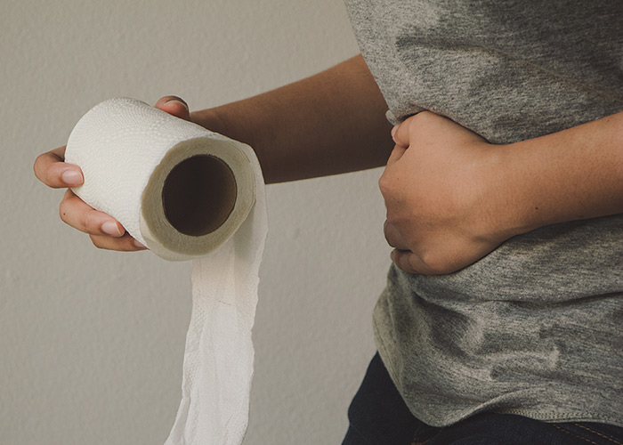 LcS em pacientes constipados