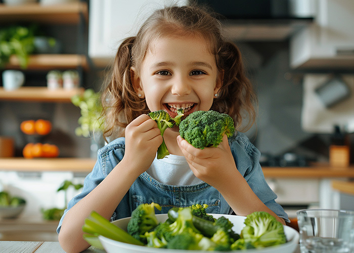 Dieta vegana na infância