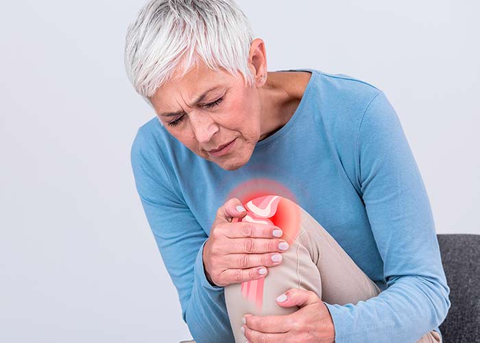 Perda progressiva da densidade óssea